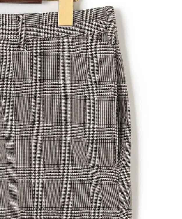 J.PRESS MEN 【J.PRESS BASIC】ペピンメリノコンフォート ストレッチブラウン グレナカートチェック スラックス ブラウン系4