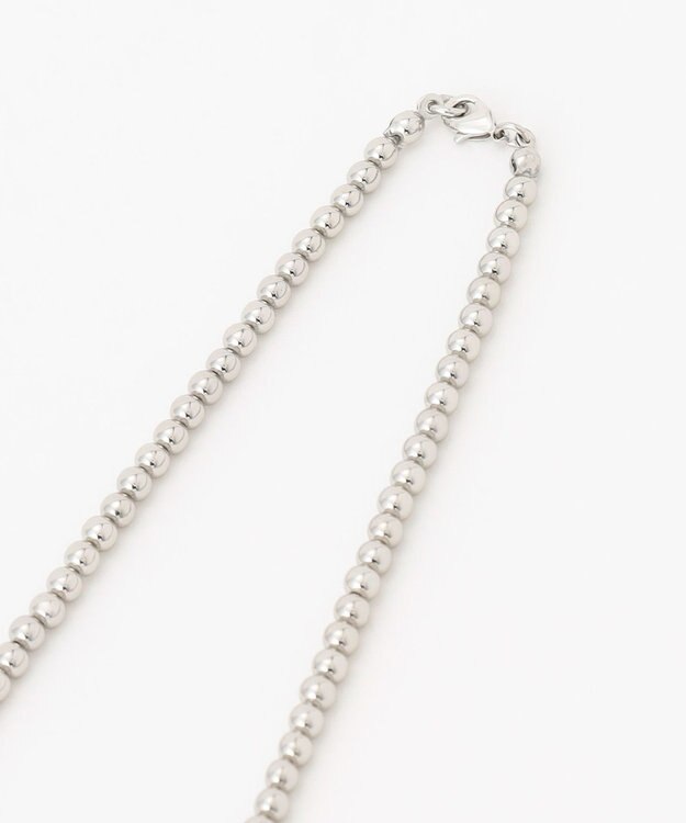 UNFILO ボールロングネックレス シルバー