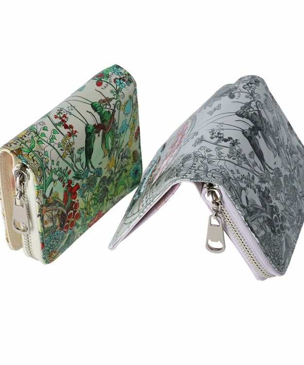 tsumori chisato CARRY Together ラウンドファスナー2つ折り財布 マルチ
