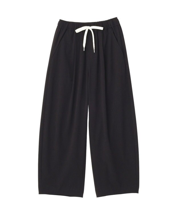 AMERICAN HOLIC ウエストドロストソフトバルーンパンツ Black