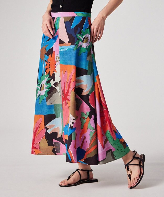 Paul Smith River Collage スカート マルチカラー