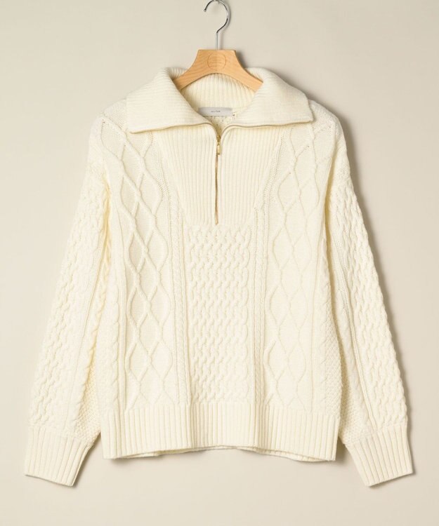 ONWARD Reuse Park 【any FAM】ニット秋冬 オフホワイト