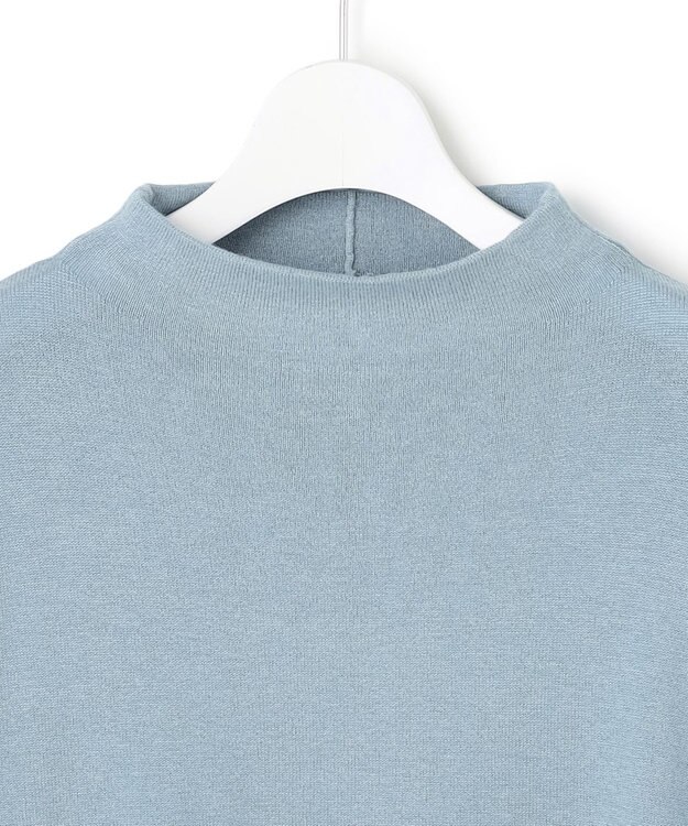 J.PRESS YORK STREET 【WOMEN】ベーシックハイゲージニット サックスブルー系