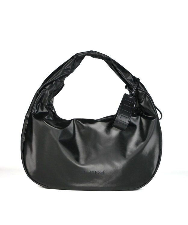 PELLE BORSA ワンハンドルラウンドバッグ Cheers 4696 ブラック