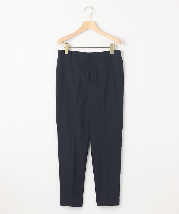 組曲 【WEB限定】ストレッチテーパード パンツ ネイビー系