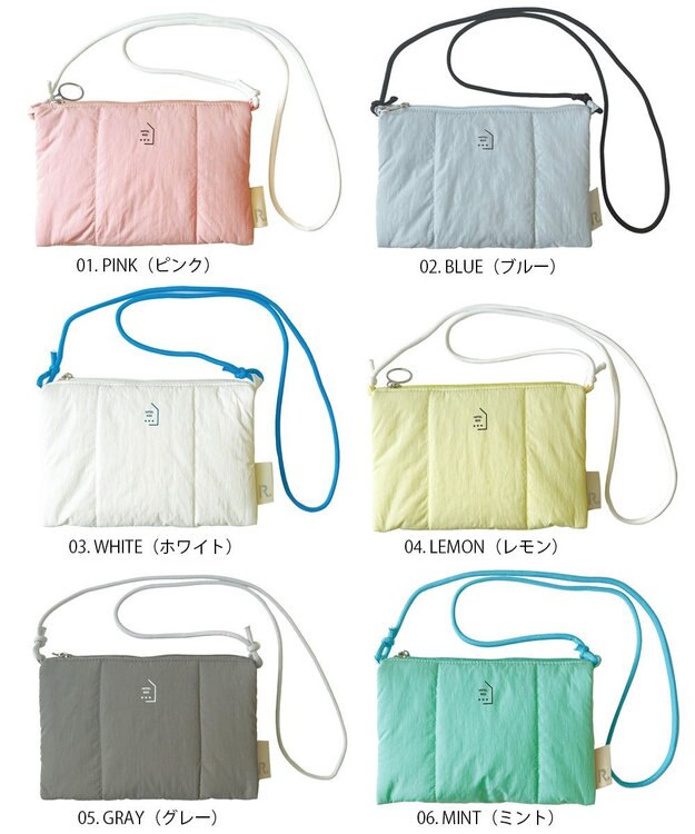 ROOTOTE 1116【ファスナー開閉】EU.サコッシュ.イントリップ-A 01：ピンク