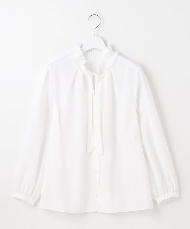 自由区 【SHIHOさん着用】ブライトローン ブラウス オフ