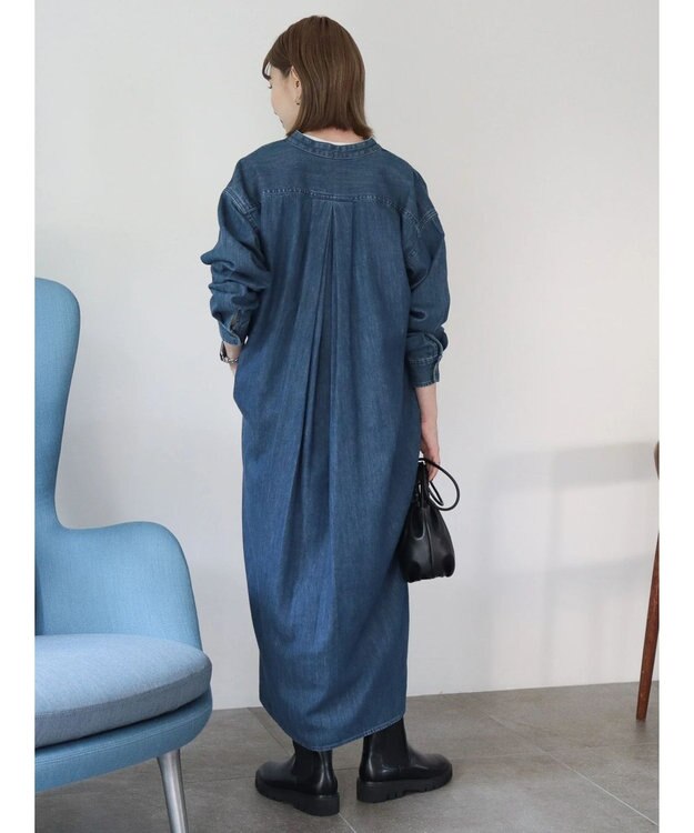 AMERICAN HOLIC デニムシャツワンピース Indigo