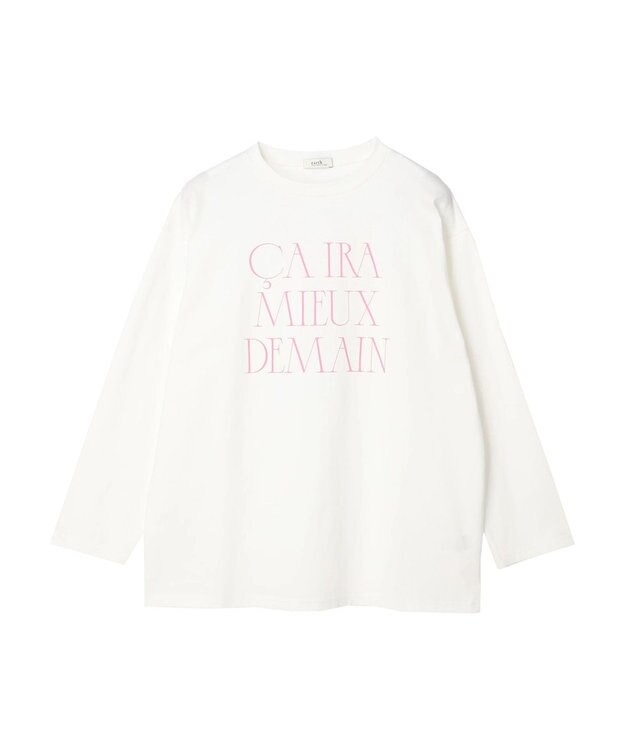 earth music&ecology ＣＡ　ＩＲＡ　ＭＩＥＵＸ　ＤＥＭＡＩＮ　ロンＴ Off White