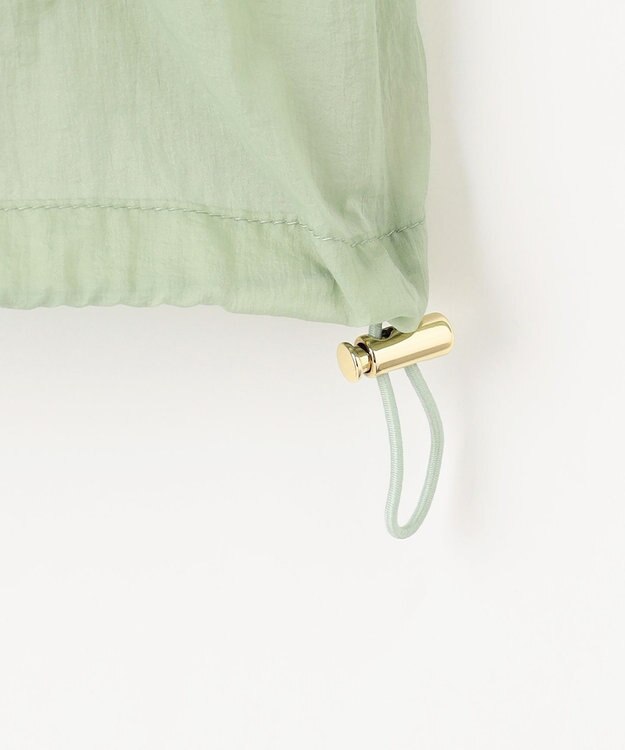 ANY 【WEB限定】シアーフードブルゾン オリーブ