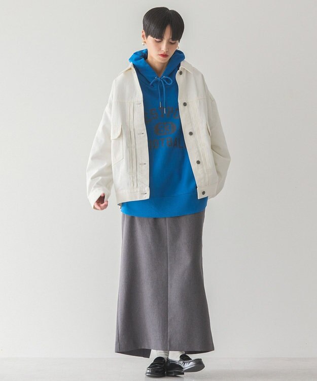 AMERICAN HOLIC デニムオーバージャケット Off White