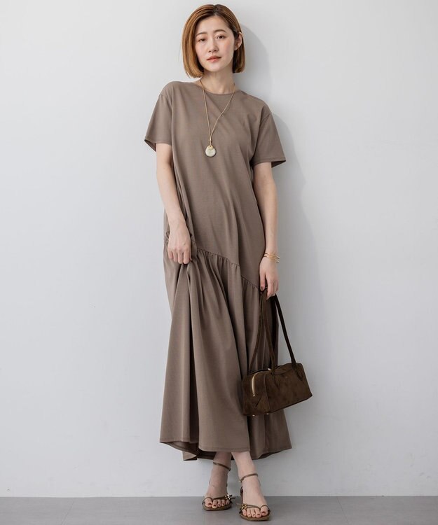 23区 ホーン ネックレス ベージュ系