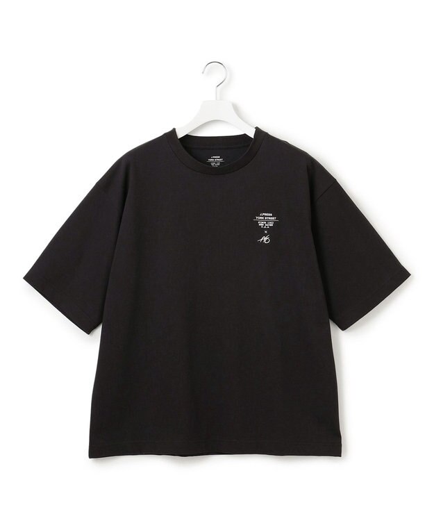 J.PRESS YORK STREET 【UNISEX】【NAO YOSHIHARAコラボ】MAIKO グラフィック Tシャツ ブラック系