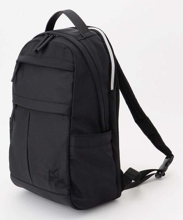 LA BAGAGERIE 【maison vert】 【多収納】タックポケットリュック ブラック