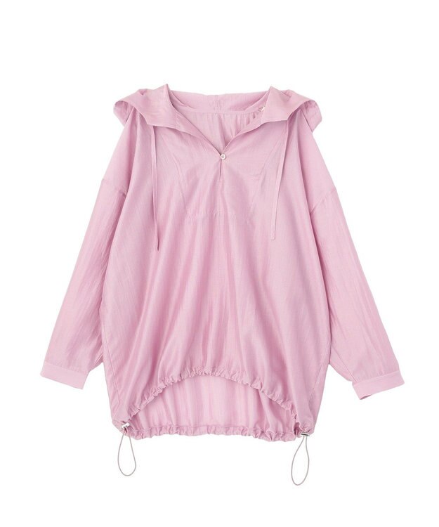 earth music&ecology アノラックフーディ Pink