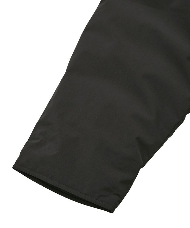 earth music&ecology フーデットパファーコート Black