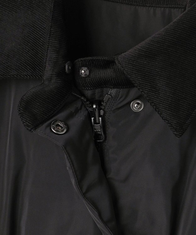 組曲 S 【組曲×setsuko sagittaire】リバーシブルバレル ダウンコート ブラック系