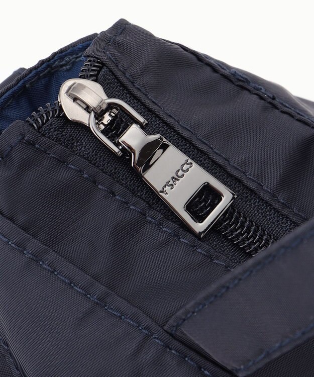 Y'SACCS 【Y’SACCS vous et】サイドジップ2WAYミニトート ネイビー