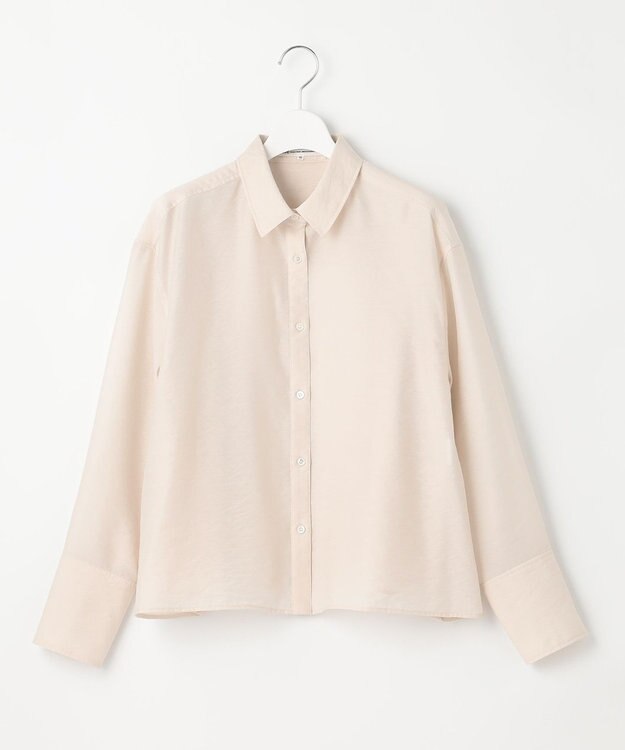 23区 S 【接触冷感/速乾】シアータンブラー シャツ ベージュ系