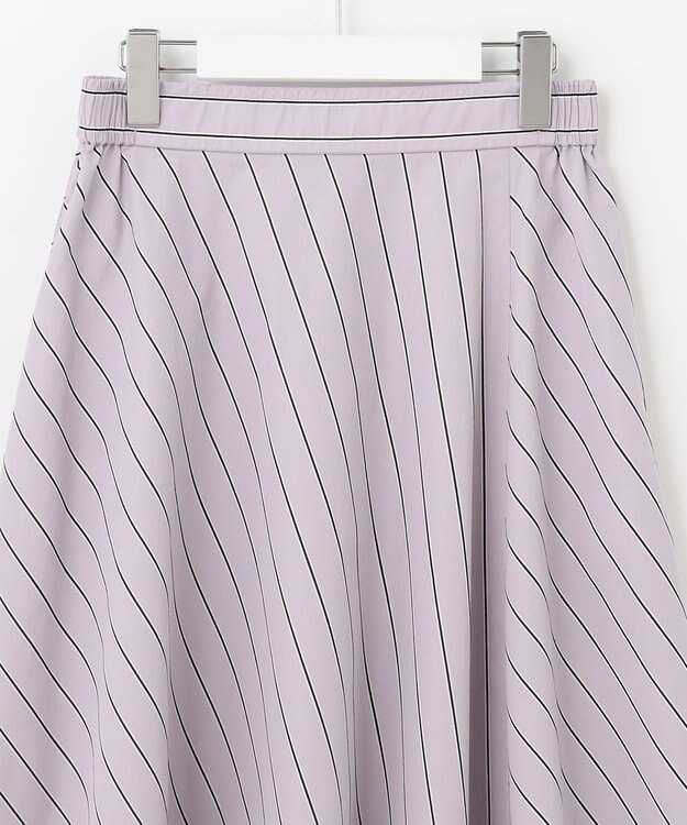 UNFILO ストライプスカート ライラック系1