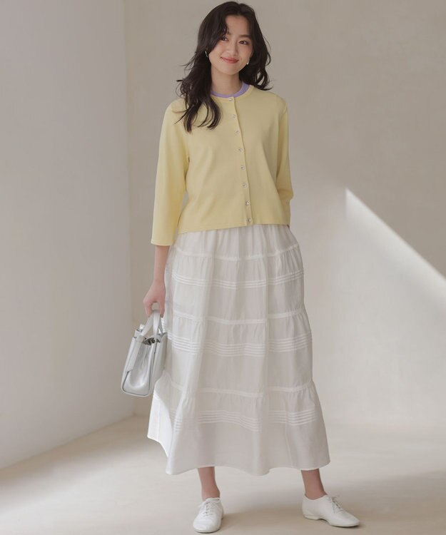 組曲 【先行予約】クラウドローン スカート ホワイト系