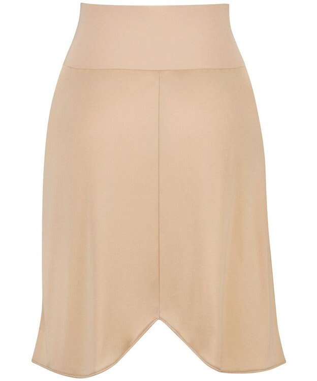 WACOAL ペチコート 55cm丈 【丈調節可能】 静電気が起こりにくい(身生地) HDA220 /ワコール カラシ