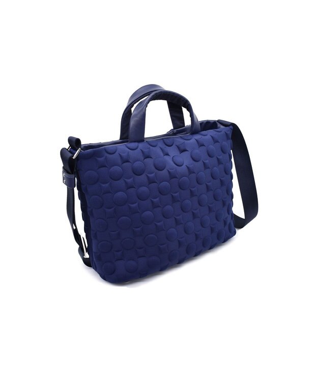 MIYABIYA 【撥水加工】La quoh with kirakaracho 2wayトート 瑠璃紺(るりこん)