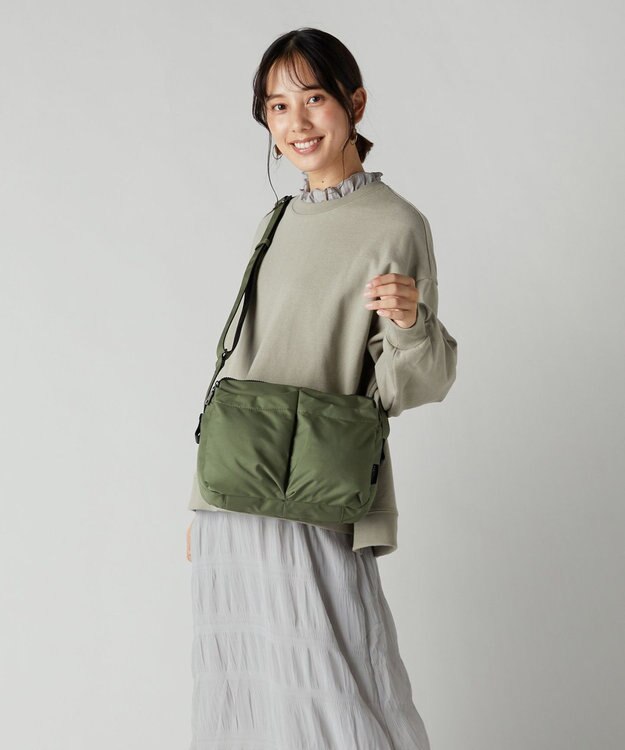 Y'SACCS 【Y’SACCS vous et】 フロントポケットショルダー カーキ