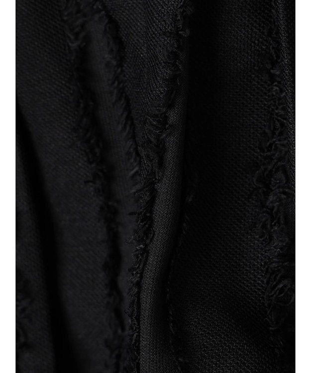 Green Parks ・ＡＮＤ　ＳＥＡＲＣＨフリンジストライプバルーンキャミ Black