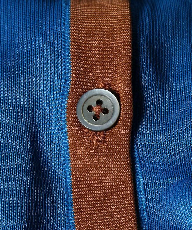 Paul Smith シアーレイヤード 長袖カーディガン ブルー