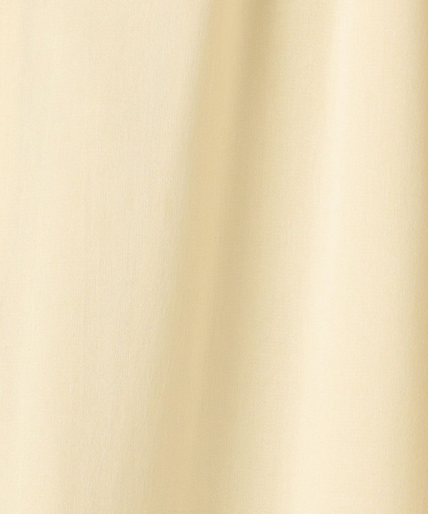 NAVE 【Nave・洗える/ウエストゴム】ヴィンテージサテン ワイドパンツ ライトイエロー系