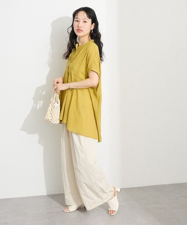 CRAFT STANDARD BOUTIQUE 【追加】ヴィンテージボイルタックチュニック Yellow