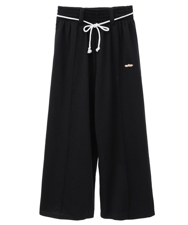 Green Parks ｍｅ　Ｊａｎｅ／タックスウェットパンツ Black