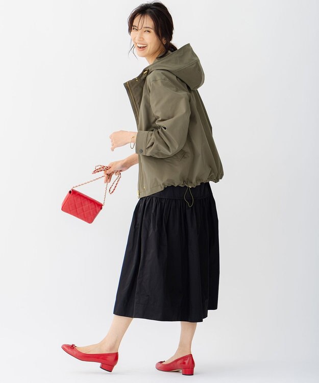 23区 S 【カタログ掲載】ブライトツイル マウンテンパーカー カーキ