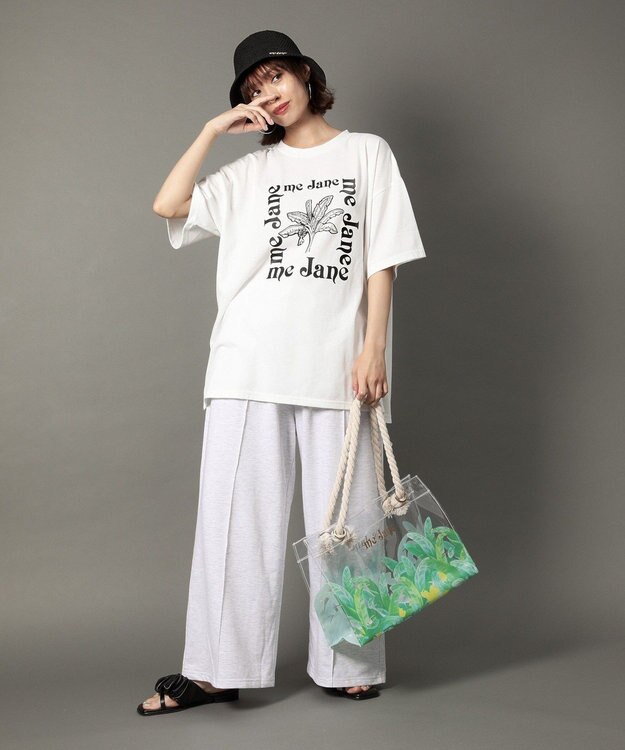 Green Parks ｍｅ　Ｊａｎｅ／タックスウェットパンツ Oatmeal