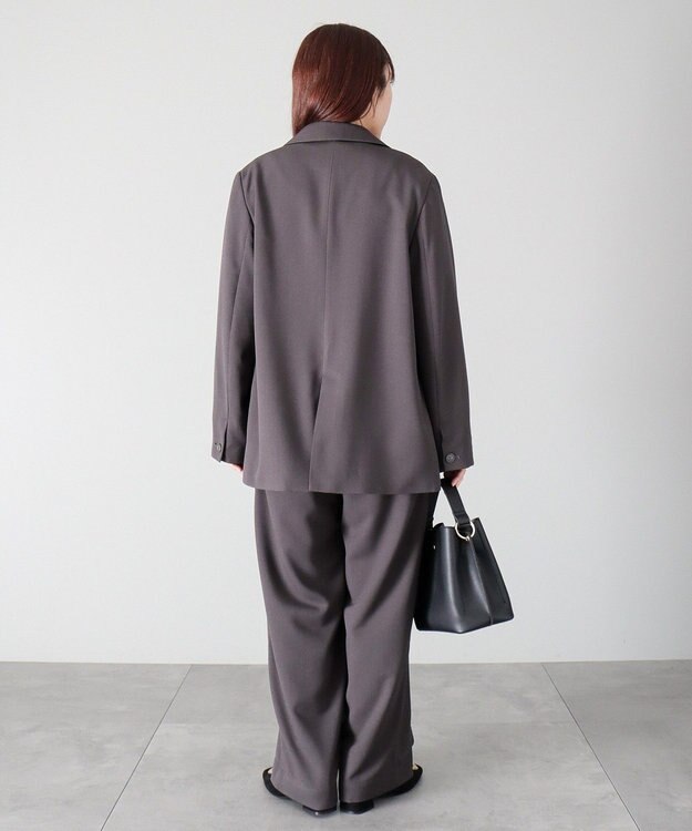 CRAFT STANDARD BOUTIQUE Ｗテーラードジャケット Dark Gray