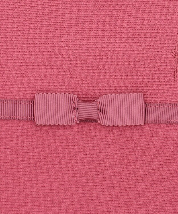 組曲 KIDS 【80-100cm】グログランワンピース オールドローズ系