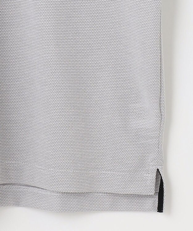 23区GOLF 人気NO.1ポロ【MEN】ピラミッドカノコ 半袖ポロシャツ ライトグレー系4