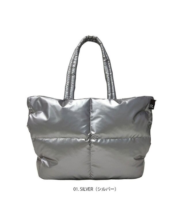 ROOTOTE 1339【2way:軽量】フェザールー.グランデ.ルートートカロ-B 01：シルバー