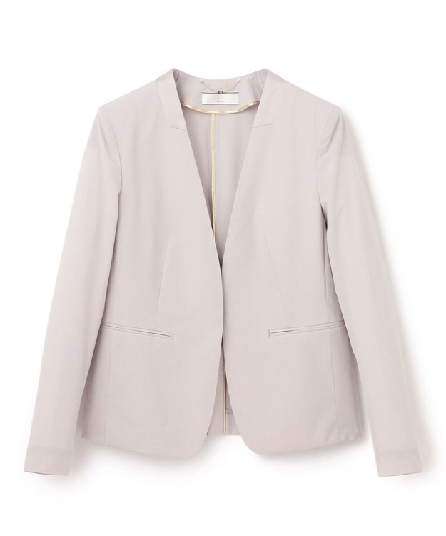 BEIGE， AUDREY / ノーカラージャケット  L.Gray