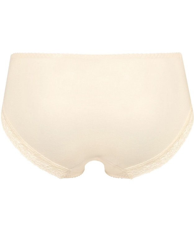 Wing ショーツ 【後ろ姿きれいブラ】 KB2720とペア 綿混素材(身生地部) はきこみ丈あさめ KF2820 ウイング／ワコール クリーム