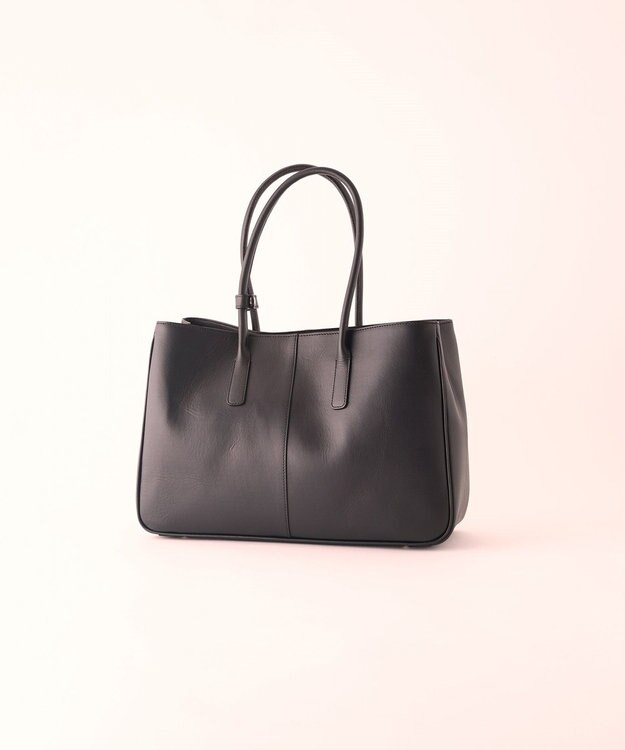 MIYABIYA 【日本製・本革】CRESCEND ベガ A4 軽量トートバッグ ブラック