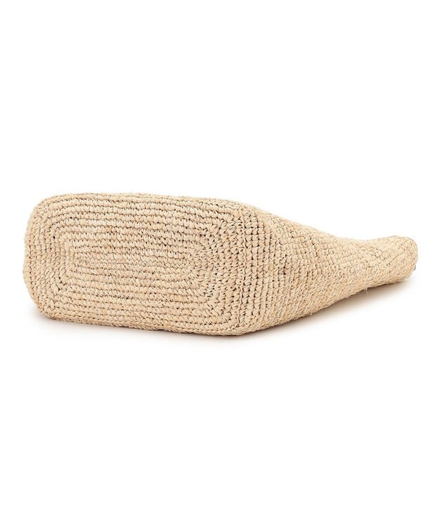 23区 VIOLAd'ORO ラフィア ビッグ トートバッグ ベージュ系