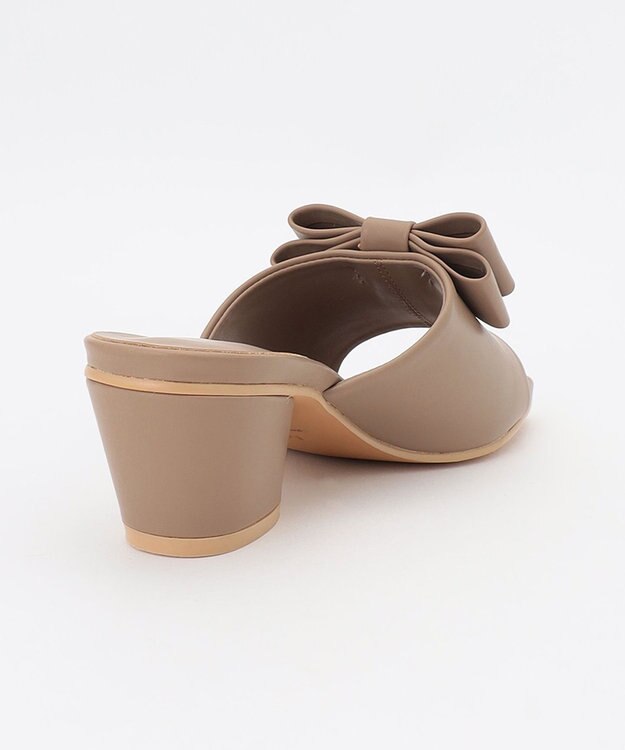 TOCCA NOBLE RIBBON MULE SANDALS サンダル ベージュ系