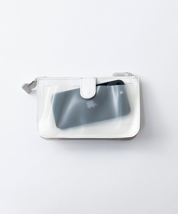 TRICOTE PVCミックススマフォポーチ 90WHITE