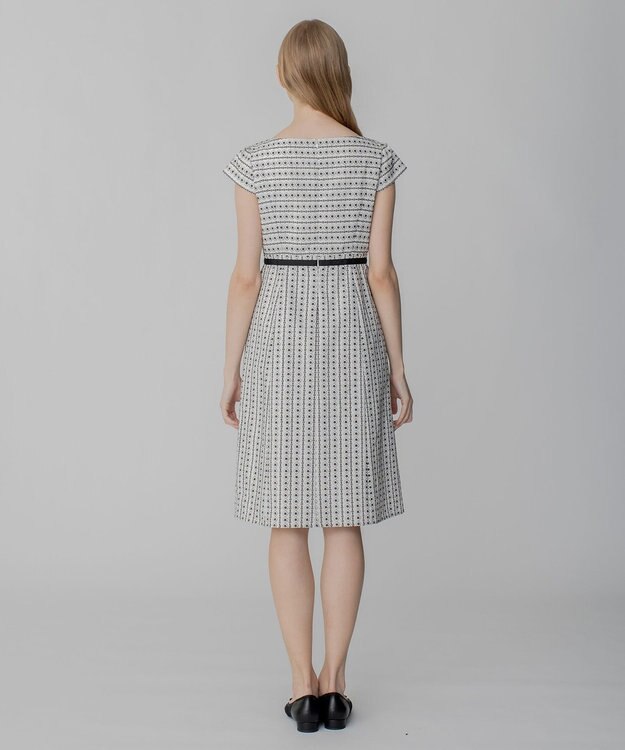 TOCCA 【洗える！】ICON BORDER ドレス アイボリー系7