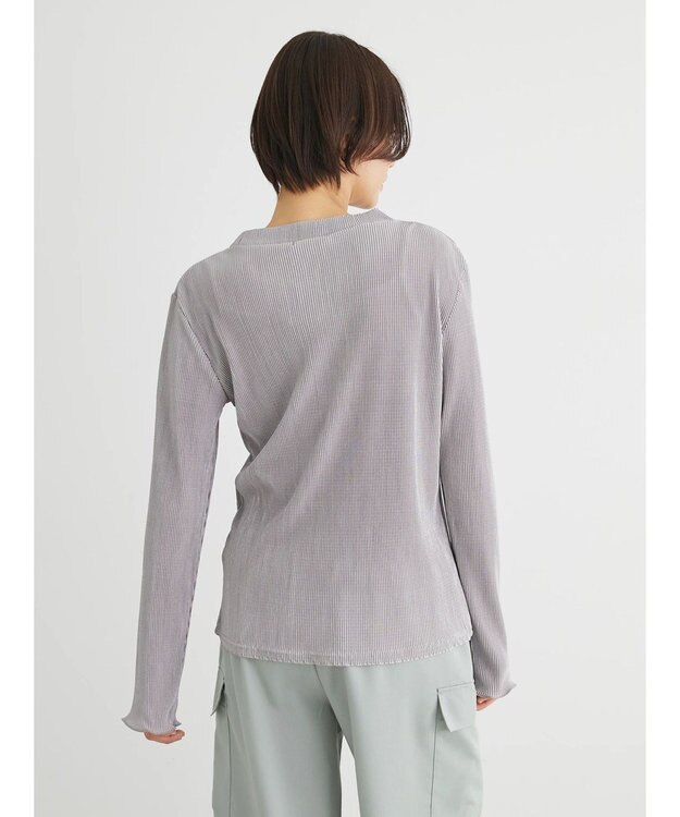 Green Parks ミニプリーツプルオーバー Light Gray