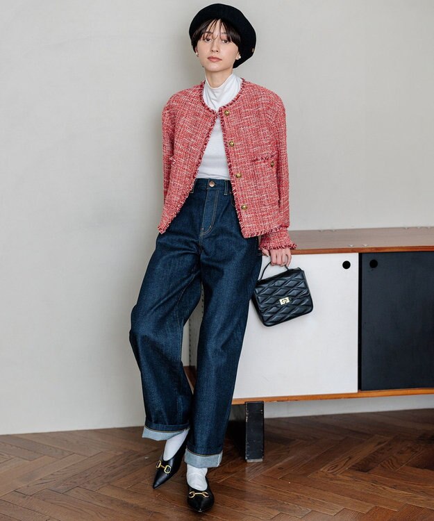 23区 23区×FABIO RUSCONIコラボレーション ビット パンプス ブラック系