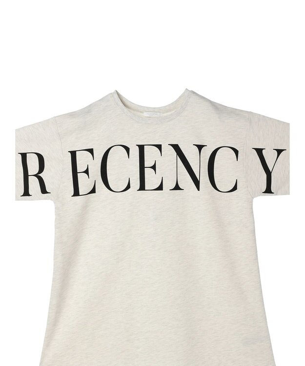 Green Parks ミニ裏毛ＢＩＧロゴチュニック Oatmeal