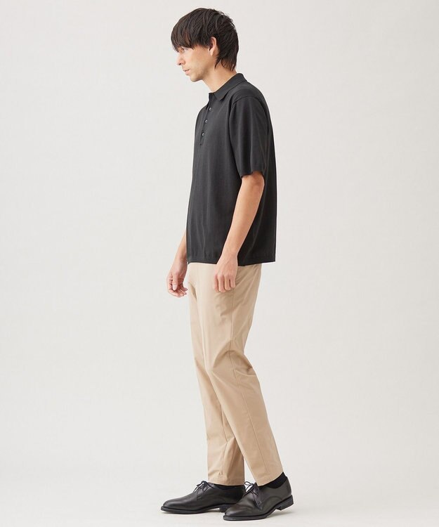 UNFILO MENS スゴ機能美 ニット ポロシャツ【ギフトにもおすすめ】 ダークカーキ